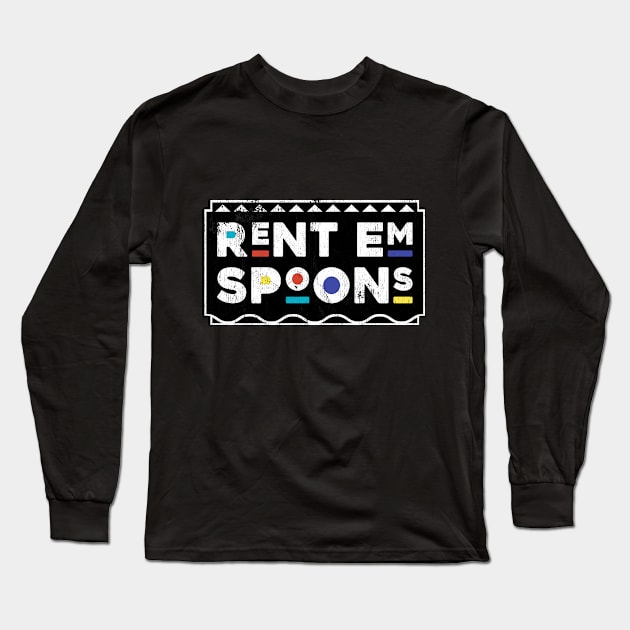 Rent Em Spoons Martin TV Show Long Sleeve T-Shirt by TheMerchHaven